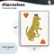 Stupell Industries Leopard & Hearts Card Framed Giclee, design by Svetlana Aleynikova